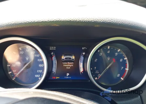 2015 Maserati Ghibli S Q4 z USA, uszkodzony, nr VIN ZAM57RTA6F1133032